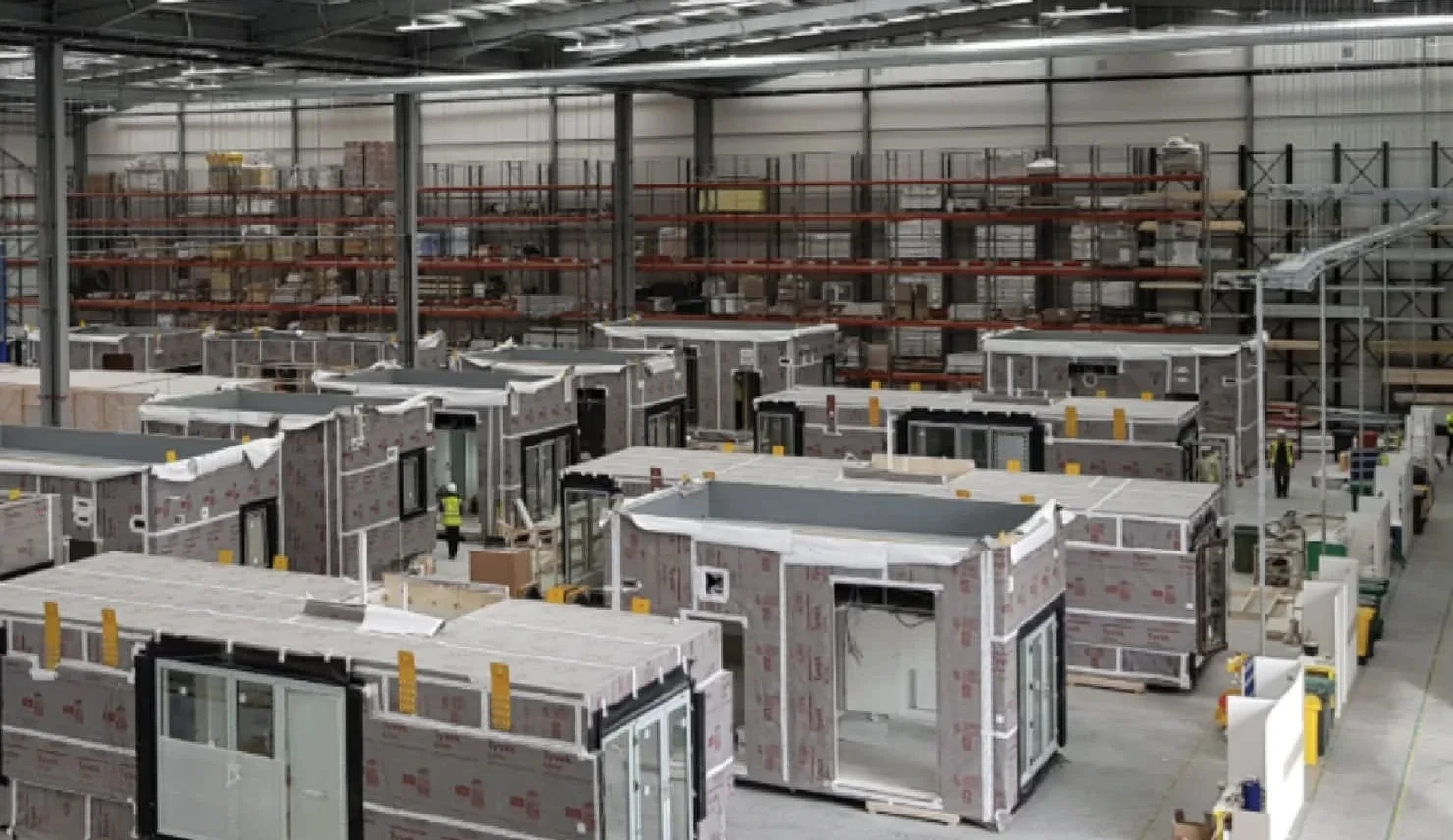 SERMODULA 3D Hacimsel Çelik Modül Fabrika Sahası
